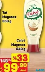 CALVE MAYONEZ 540 G fiyat ve kampanya bilgisi